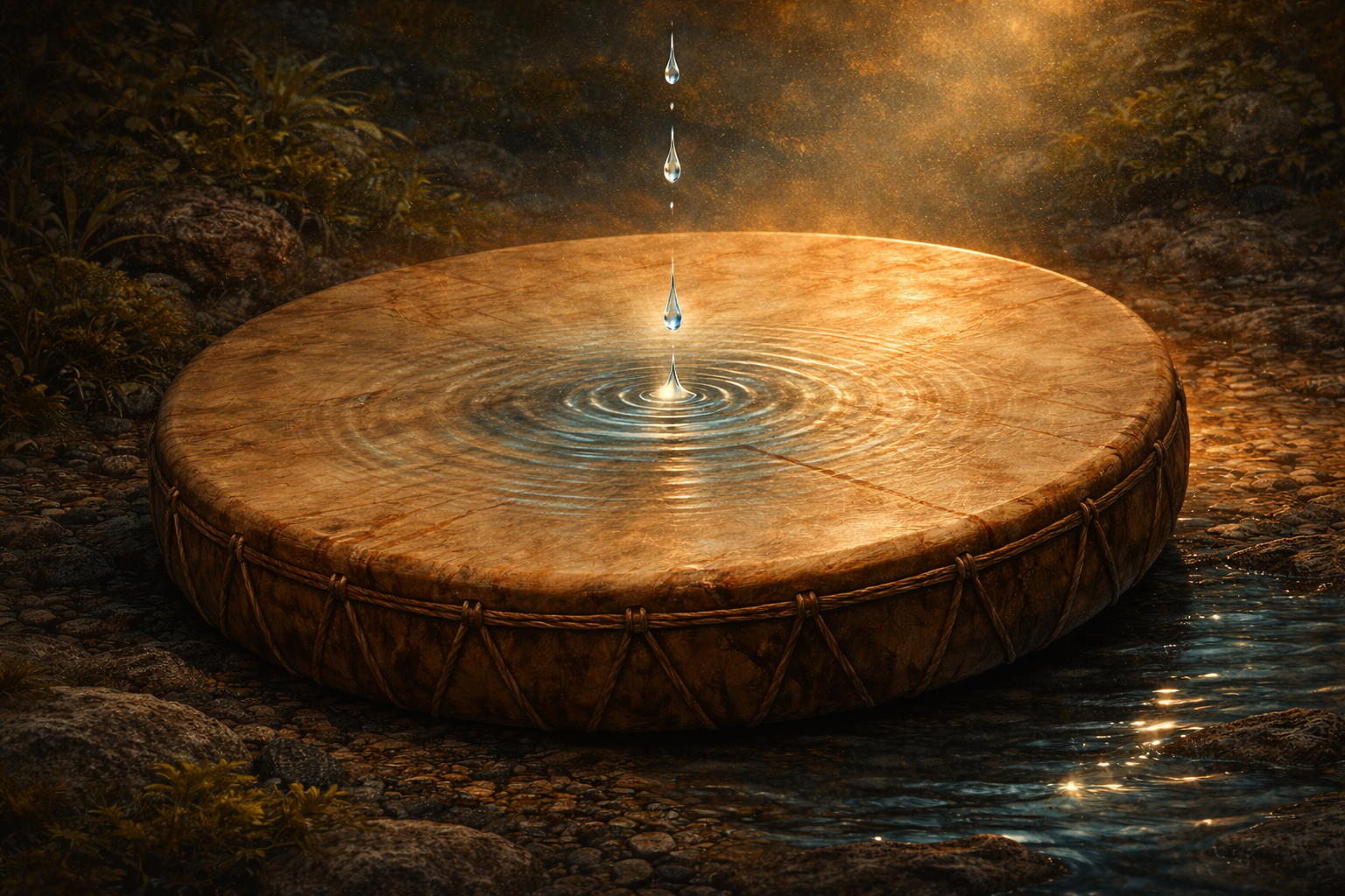 L’acqua, alimento principale del Tamburo